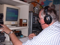 Photo of Bryan Edwards W5KFT operating